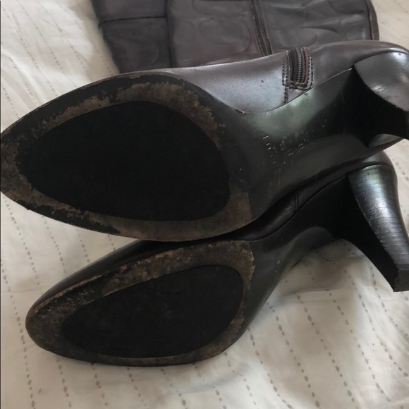 Leather Coach boots - Picture 3 of 4